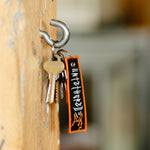UNTETHERED EMBROIDERED KEYCHAIN