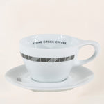 NOTNEUTRAL DOUBLE CAPPUCCINO CUP AND SAUCER