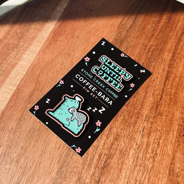 Coffee-Bara Pin Set