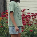 WI WILDFLOWERS CROPPED TEE