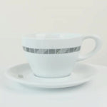NOTNEUTRAL SMALL LATTE CUP AND SAUCER