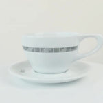 NOTNEUTRAL LARGE LATTE CUP AND SAUCER