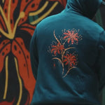 SPIDER LILY ZIP UP HOODIE