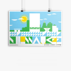 Milwaukee Skyline Poster Image