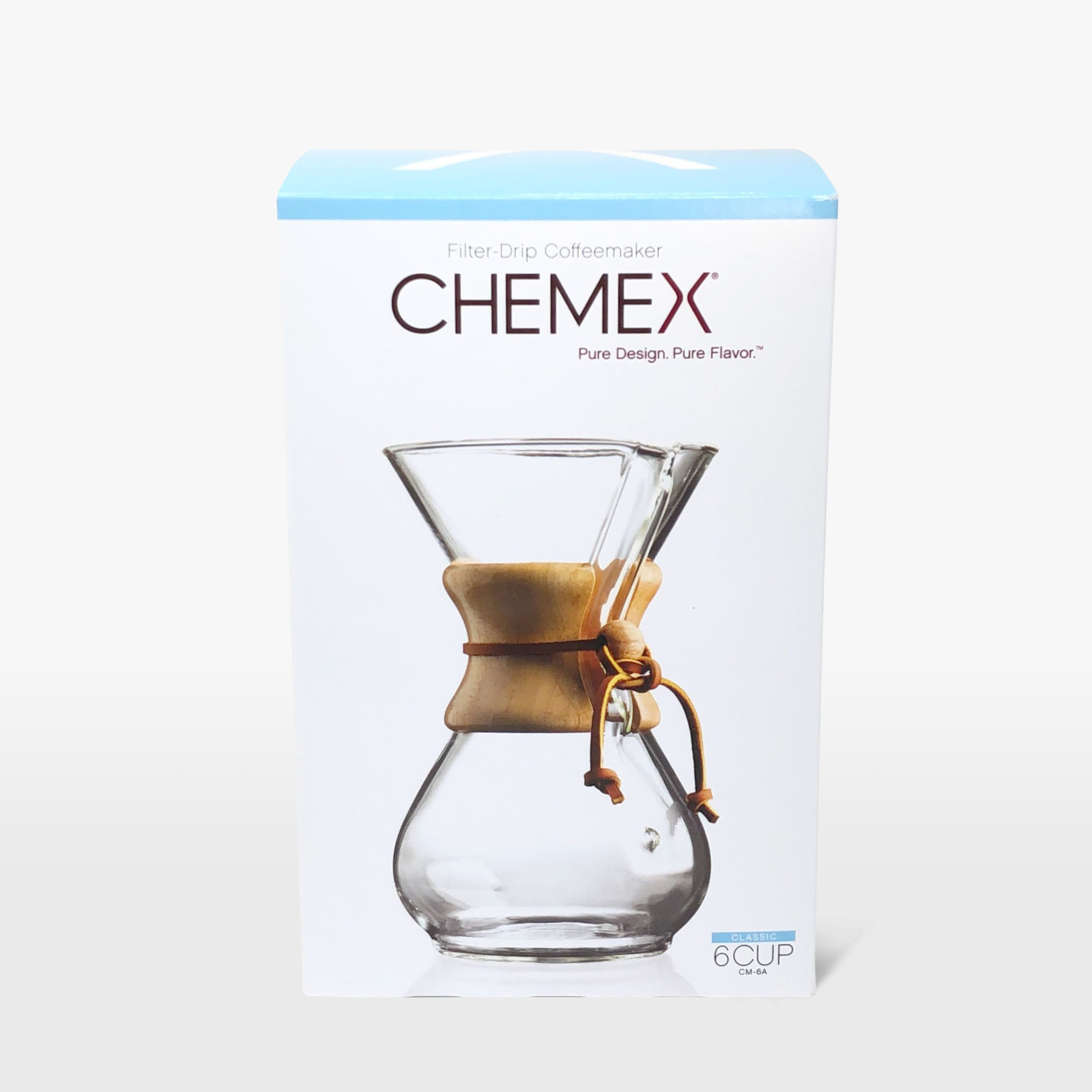 Chemex 6 cup Wood Necked Coffee Maker 