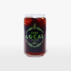 Drink Local Can Glass