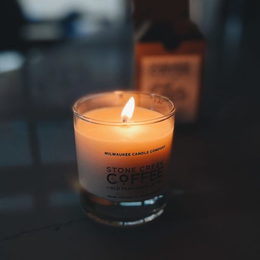 Old Fashioned Latte Candle